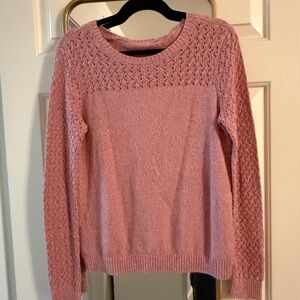 Loft Cotton Pink Women's Sweater